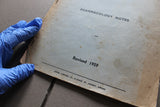 Rare Antique 1950 Royal Prince Alfred Hospital Pharmacology Reference Book