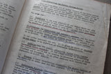 Rare Antique 1950 Royal Prince Alfred Hospital Pharmacology Reference Book