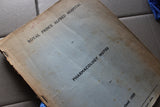 Rare Antique 1950 Royal Prince Alfred Hospital Pharmacology Reference Book