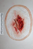 Skin Peeling Back Wound Prosthetic