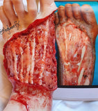 Exposed Foot Ligaments Prosthetic