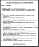 Small Linear Gash Prosthetic