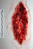 Deep Slashed Trauma Wound Prosthetic