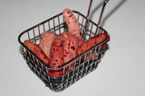Deep Fried Severed Fingers in Metal Fryer Basket Prop