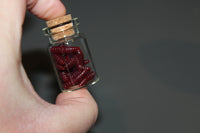 Mini Brown/Red Worms Specimen Vial