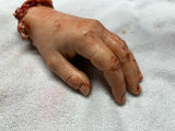 Severed Silicone Hand Prop