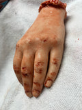 Severed Silicone Hand Prop