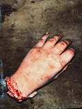 Severed Silicone Hand Prop