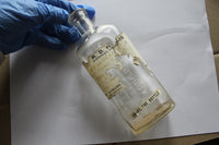 Antique 1930s P.R.D. HOLLIS Apothecary Bottle