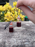 Blood Vial Keyrings
