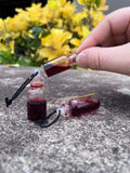 Blood Vial Keyrings