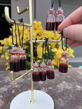 Blood Vial Keyrings