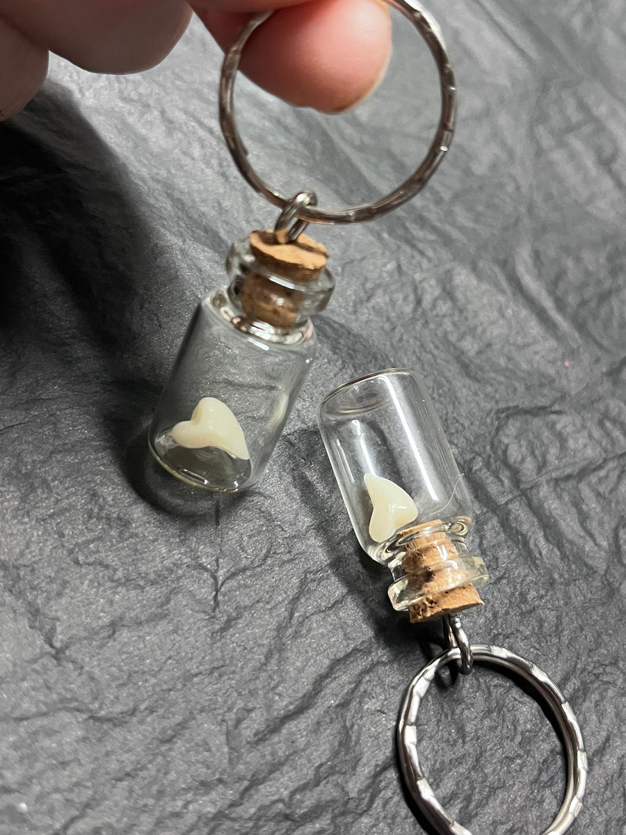 Tooth Specimen Vial Keychain – ForensicFX Studios