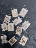 Medical Anatomy Keyrings