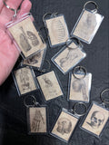 Medical Anatomy Keyrings