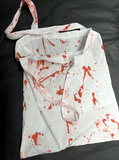 Blood Spattered Tote Bag