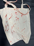 Blood Spattered Tote Bag