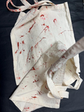 Blood Spattered Tote Bag