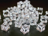 Acrylic Square Ice Cube Props