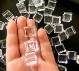 Acrylic Square Ice Cube Props