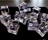 Acrylic Square Ice Cube Props