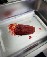 Bloody Severed Tongue Prop