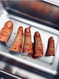 5x Bloody Finger Set Severed Fingers
